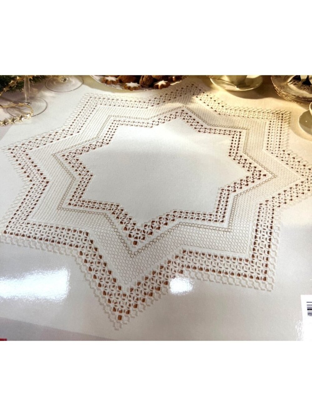 Hardanger Embroidery Pattern Booklet By Rico Design No. 7